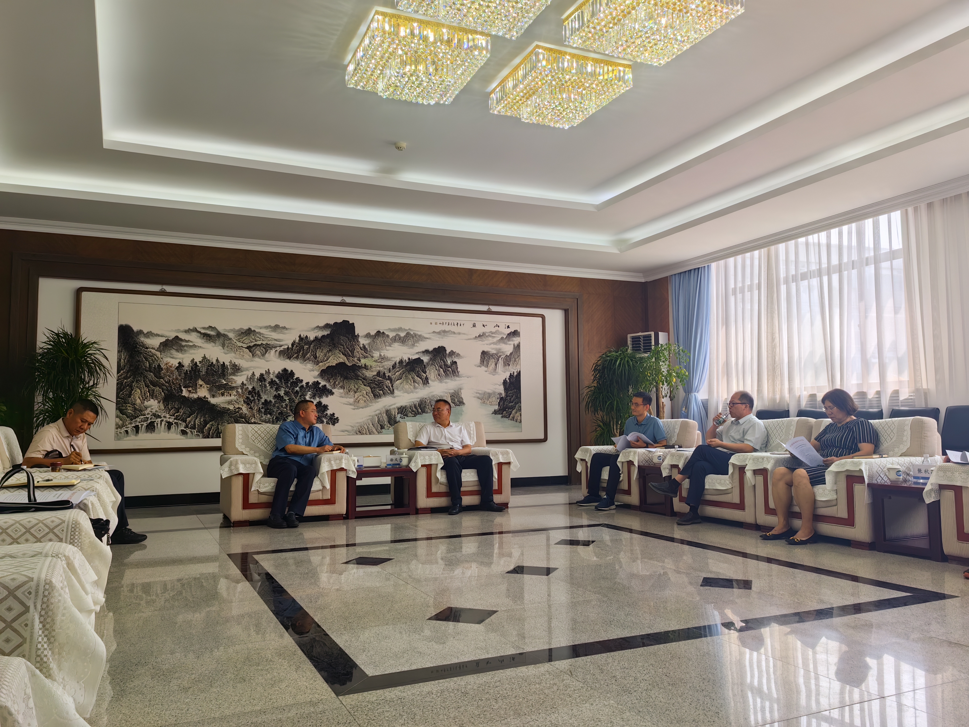 羅全生帶隊(duì)赴中國環(huán)境科學(xué)研究院對接工作